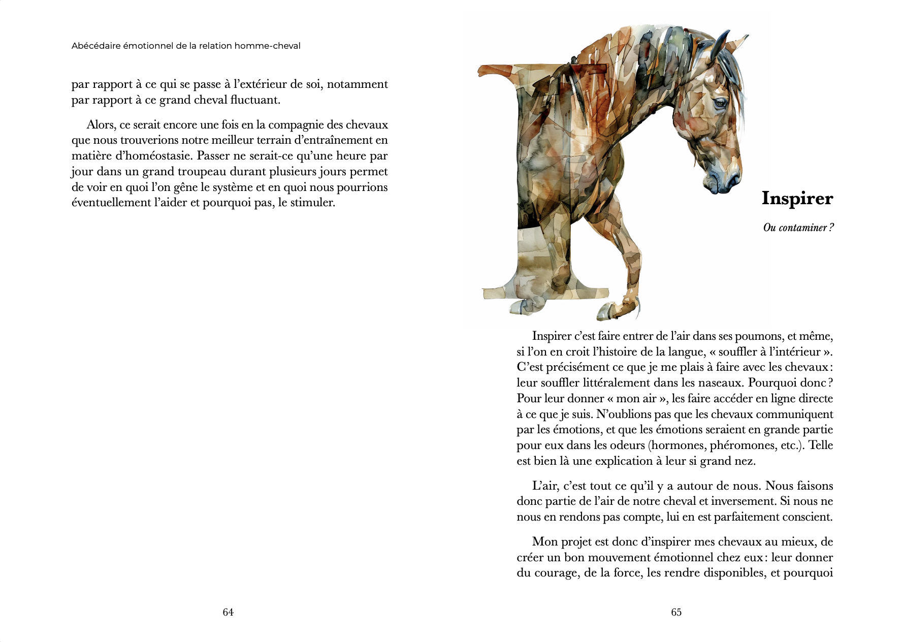 Renaud SUBRA - Abécédaire émotionnel cheval